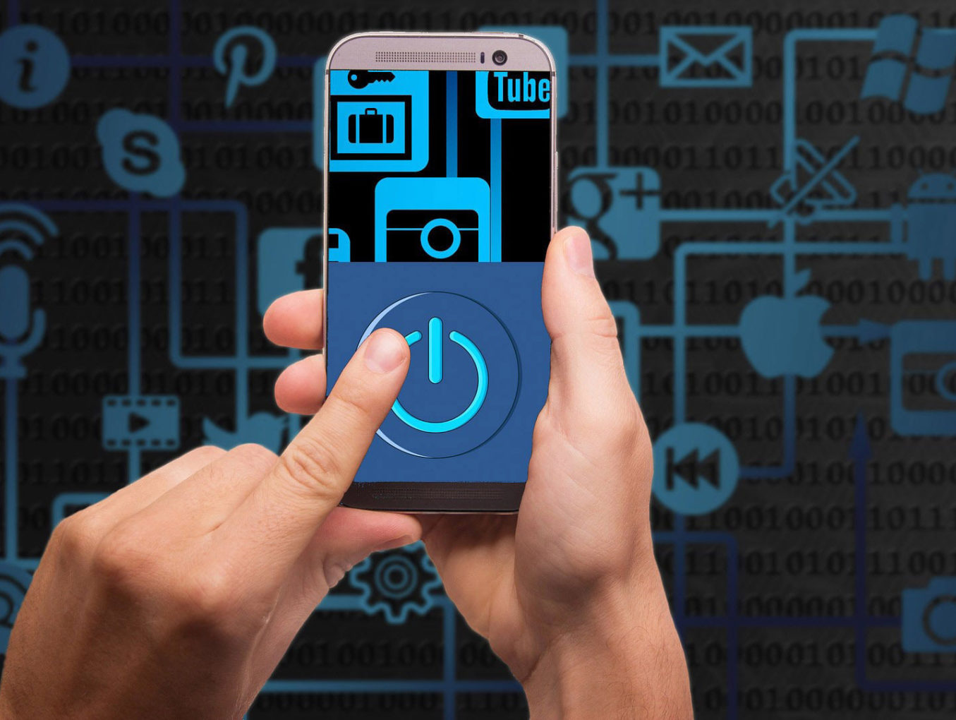 Proceso de recuperación de datos en un dispositivo móvil